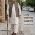 Adjustable Walking Support Cane with Strap (Heavy-Duty Stability Stick) 3 Adjustable Walking Support Cane with Strap