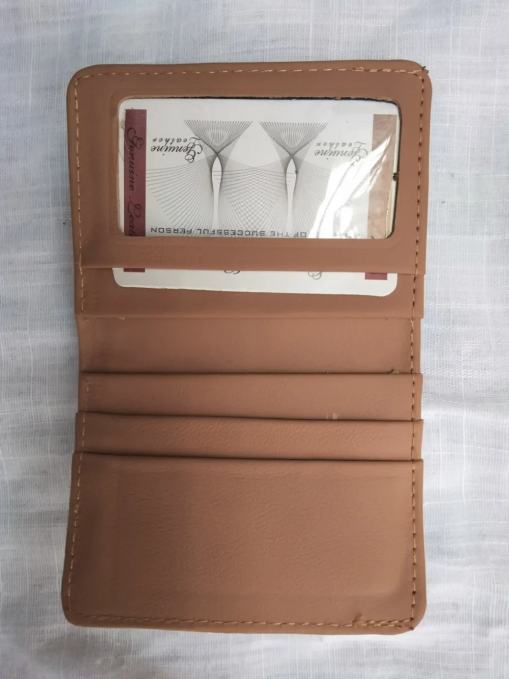 Genuine Leather Mini Wallet