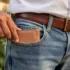 Genuine Leather Mini Wallet