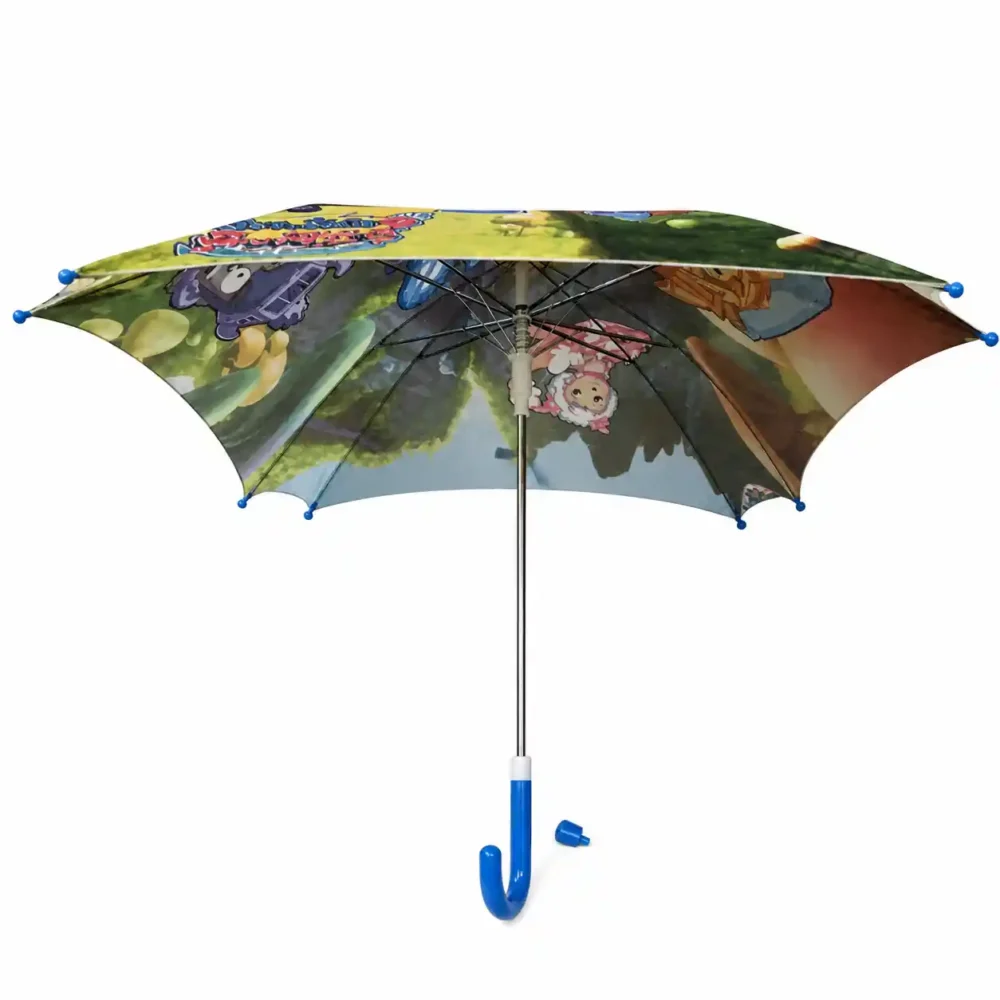 Kids Square Cartoon Umbrella