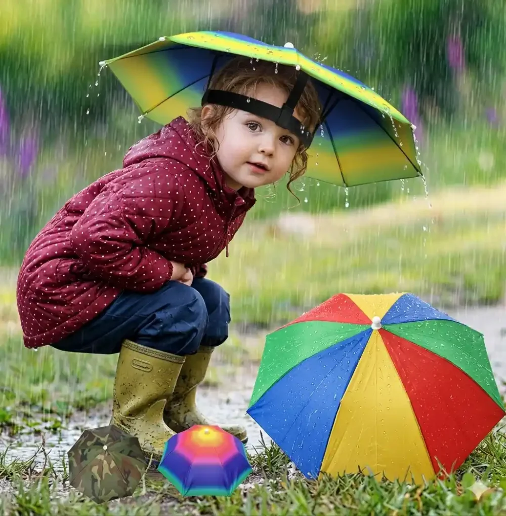 Portable-Umbrella-Hat-–-Foldable-Anti-UV-Sun-Rain-Head-Umbrella-for-Fishing-Camping-1.webp Umbrella Hat for School Going Kids