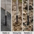Trekking Pole - Walking Stick (Adjustable, Anti-Shock, Telescopic) - 4-Section Aluminum Alloy 6 Aluminum Telescopic Trekking Pole
