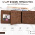 Vintage Patchwork Slim Bifold Wallet for Men – Textured Leather Finish with Zipper Pocket 2 Vintage Patchwork Slim Bifold Wallet