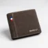 Vintage Slim Bifold Wallet for Men – Compact Design with Zipper Pocket 5 Classic Vintage Wallet - Zipper Pocket - 6 Card slots