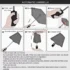 llluminated-rotating-led-flashlight-automatic-umbrella-7 Automatic Folding Umbrella with Flashlight