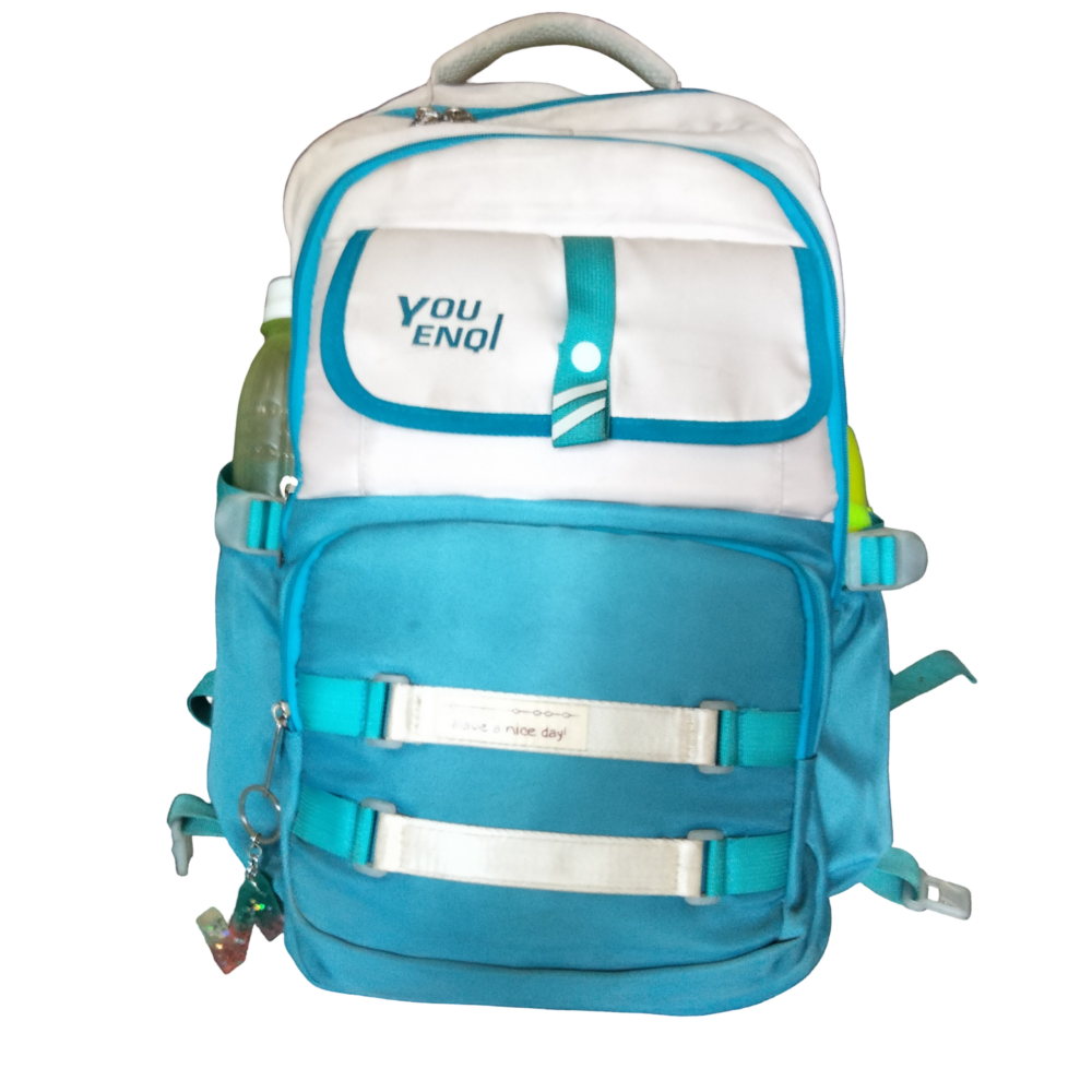 Large Capacity School Bag for Boys and Girls blue School Bag for Boys and Girls