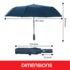 Premium Automatic Folding Umbrella 3 Premium Automatic Folding Umbrella – Heavy-Duty Windproof & UV Sun Protection Travel Gear