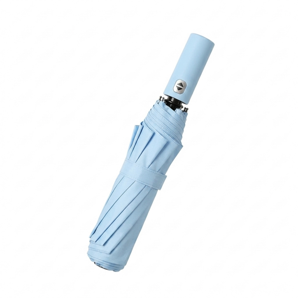 Premium Automatic Folding Umbrella-light blue Premium Automatic Folding Umbrella – Heavy-Duty Windproof & UV Sun Protection Travel Gear