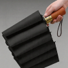 Wooden Handle Luxury Umbrella 2 Hollywood Edition - Premium Wooden Gift-12Rib Wooden Handle Luxury Umbrella