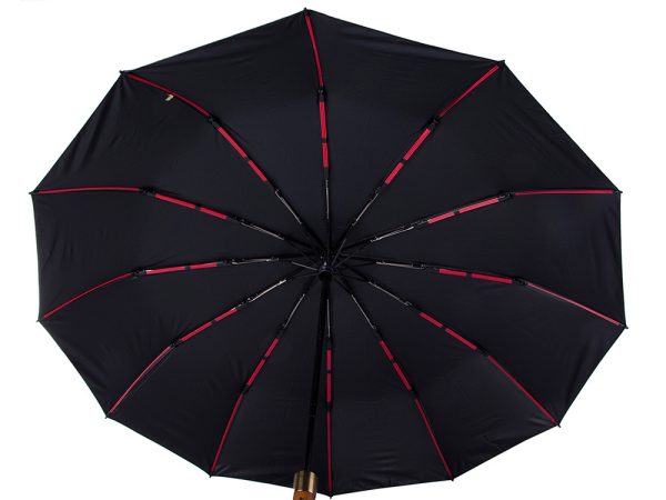 Wooden Handle Luxury Umbrella 4 Hollywood Edition - Premium Wooden Gift-12Rib Wooden Handle Luxury Umbrella