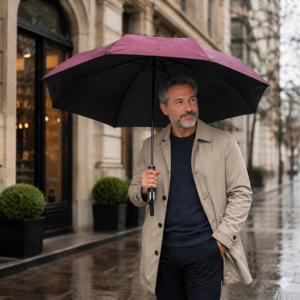 Zoran Royal Umbrella - Huge, Automatic Umbrella With Leather Pouch2 Zoran Royal Umbrella