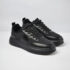 Zoran Men's Premium All-Black Casual Sneakers