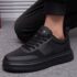 Zoran Men's Premium All-Black Casual Sneakers