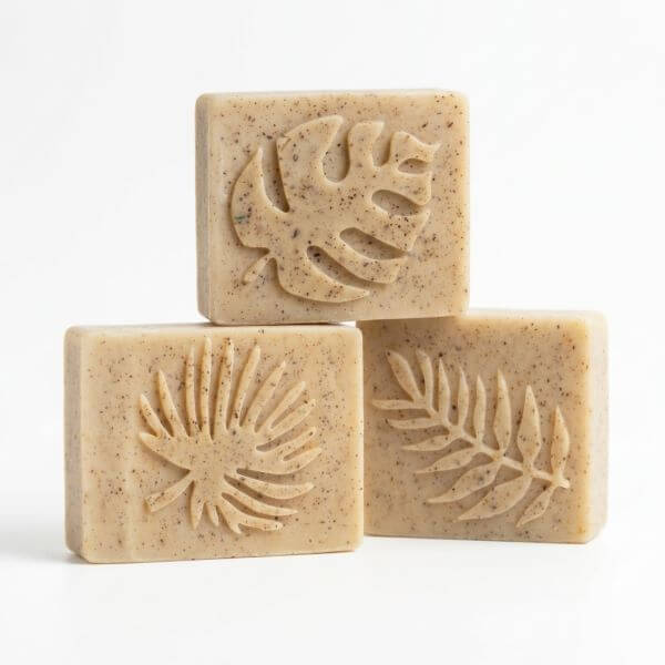 Leaf Print Organic Whitening Soap (Pack of 3) - Image 3