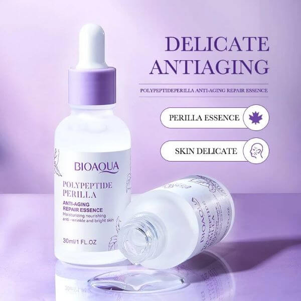 BIOAQUA Polypeptide Perilla Anti-Aging Repair Essence Serum 30ml - Image 5