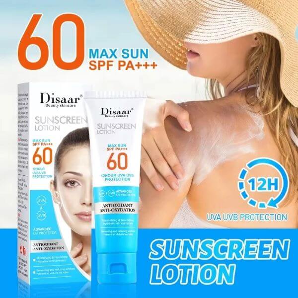 Disaar Sunscreen Lotion Max Sun SPF 60 PA+++ - Image 3