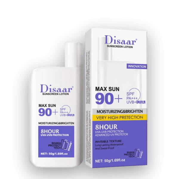 Disaar Sunscreen Lotion SPF 90+ 50g moisturizing sunscreen