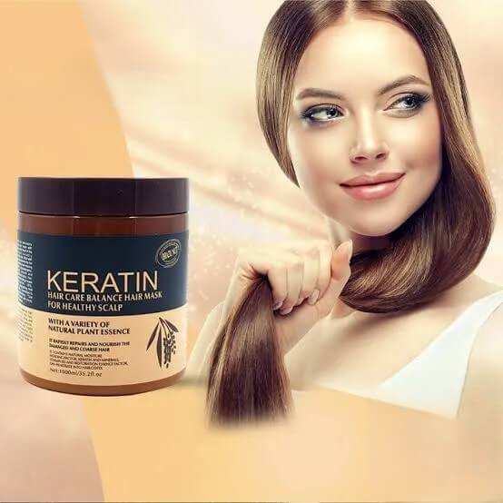 Keratin Hair Mask with Brazil Nut & Plant Extracts - Image 2