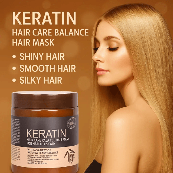 Keratin Hair Mask with Brazil Nut & Plant Extracts - Image 4