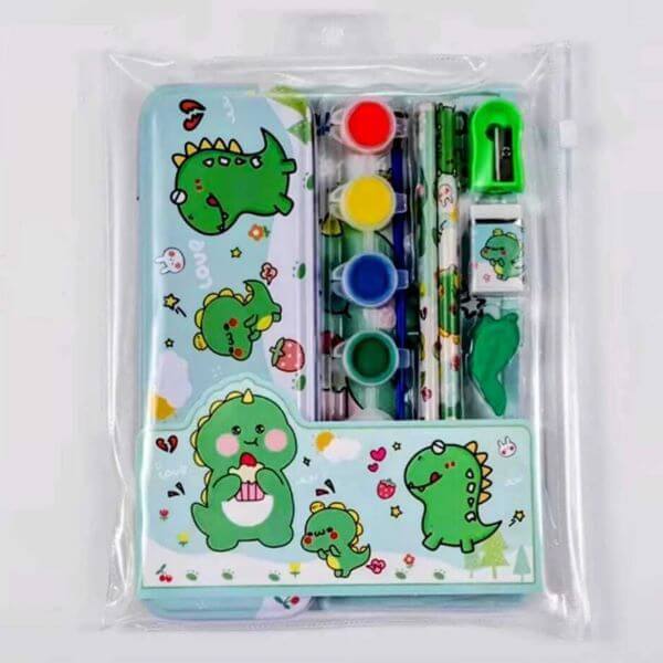 Kids Cartoon Stationery Set – 4 Cute Designs - Image 8