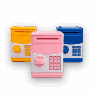 Mini Safe Piggy Bank for Kids