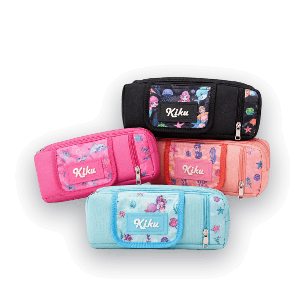 Kiku 3D Stationery Pouch & Pencil Case for Kids