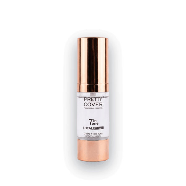 Pretty Cover 7 in 1 Total Repair Foundation – Multi-Function Full Coverage Makeup